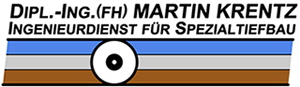 Logo Martin Krentz Ingenieurdienst f�r Spezialtiefbau